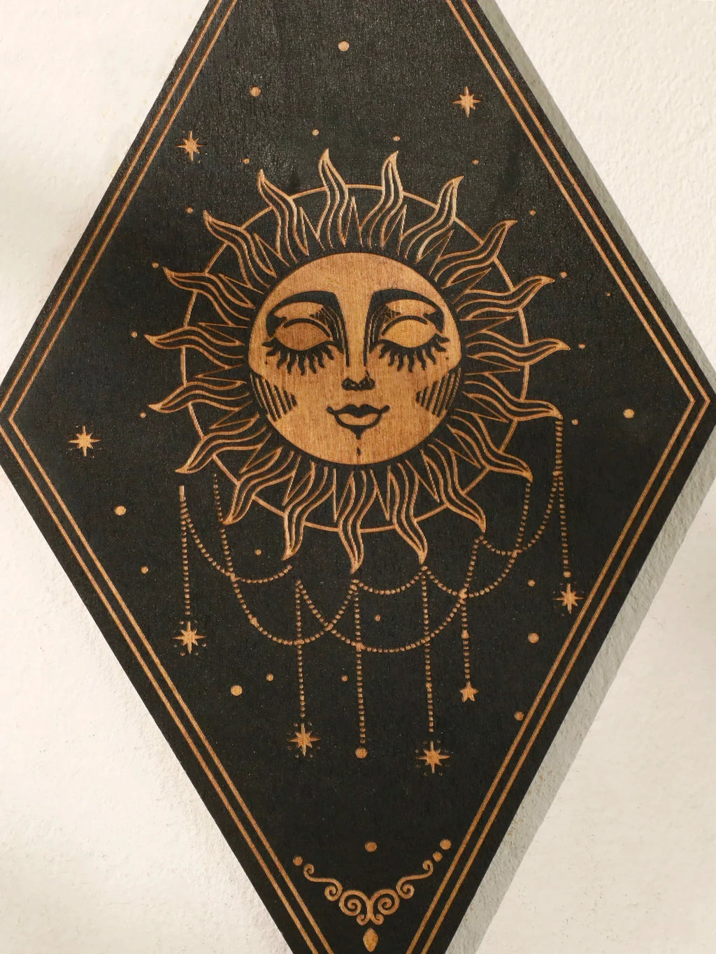 Wood Witchy Wall Plaques